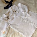 شومیز یقه گلدوزی