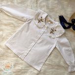 شومیز یقه گلدوزی