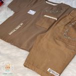 تیشرت شلوارک گلدوزی