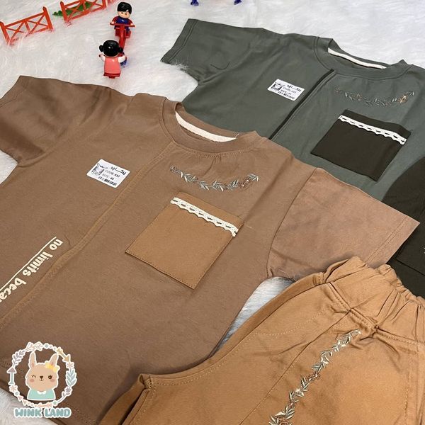 تیشرت شلوارک گلدوزی