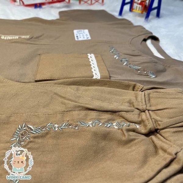 تیشرت شلوارک گلدوزی