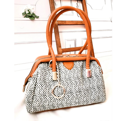 کیف دستی طرح حصیر