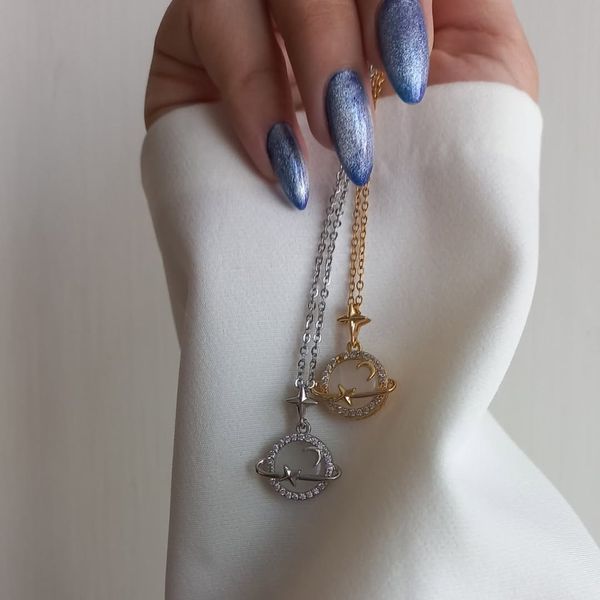 گردنبند ماه سوارسکی