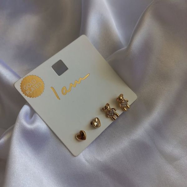 گوشواره پک خرسی