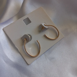 گوشواره بیضی مینیمال