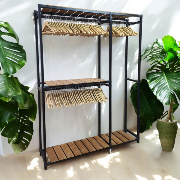 رگال لباس چوب و فلز مدل روما