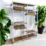 رگال لباس چوب و فلز مدل نارون