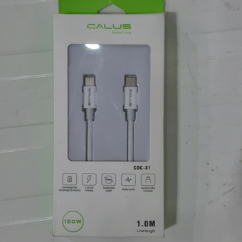 کابل شارژر 2 سر TYPE-C 120W برند CALUS