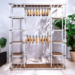 رگال لباس چوب و فلز مدل درسا