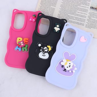 قاب موج دار سامسونگ Galaxy A36 اسپینر دار گوش دار