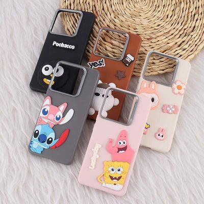 قاب چرمی ژله ای Leather شیائومی Redmi Note 14 طرح دار