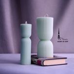 شمع استوانه شیاردار بزرگ