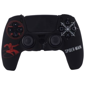 روکش دسته بازی PS5 طرح مرد عنکبوتی Spider-Man رنگ مشکی و قرمز و سفید
