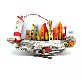 جاکلیدی دیواری چوبی مدل k60