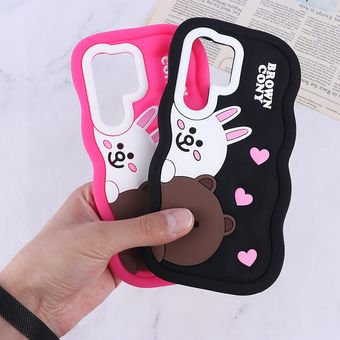 قاب سیلیکونی موج دار سامسونگ Galaxy S23 Ultra خرسی