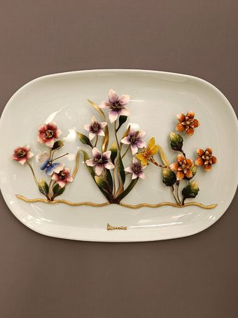 تابلو بشقاب مستطیل