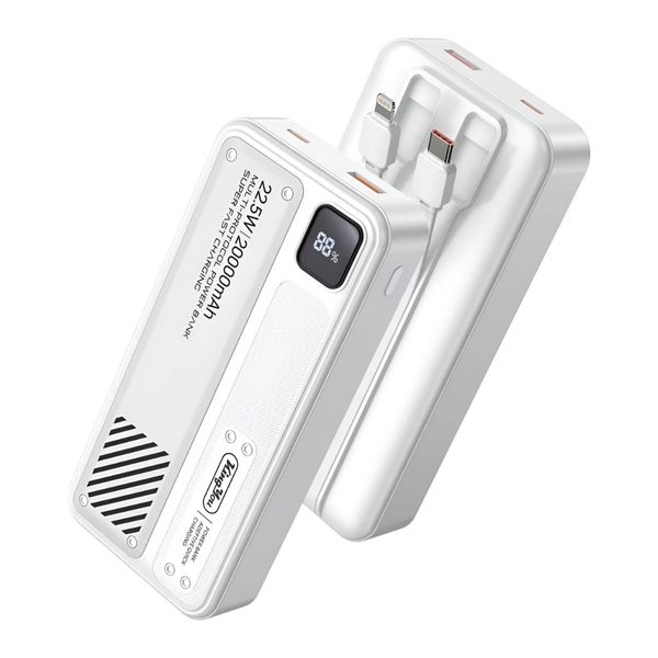 پاوربانک کینگ یو مدل KP11 –ظرفیت 20000 میلیآمپر اورجینال