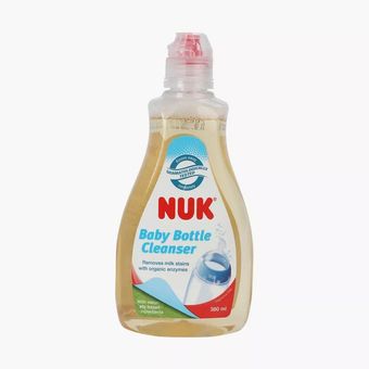 مایع استریل و ضدعفونی‌کننده ناک NUK | استریل‌کننده ایمن لوازم کودک 380 میلی‌لیتر