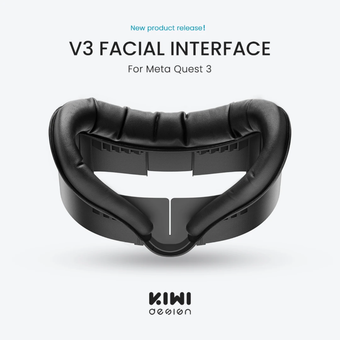 اینترفیس facial interface v3 kiwi  قاب جایگزین مناسب عینک واقعیت مجازی Meta quest 3