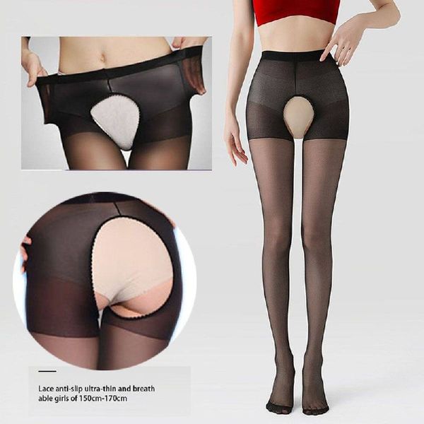 جوراب شلواری فاق باز شیشه ایی کد 9011