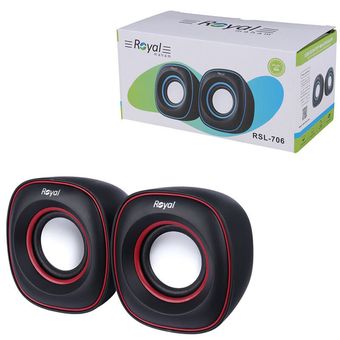 اسپیکر دو تکه لپتاپی و کامپیوتر Royal مدل RSL-706