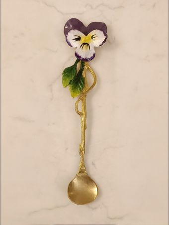 قاشق 12 | گل بنفشه