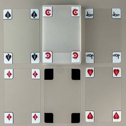 کارت بازی مدل شیشه ای