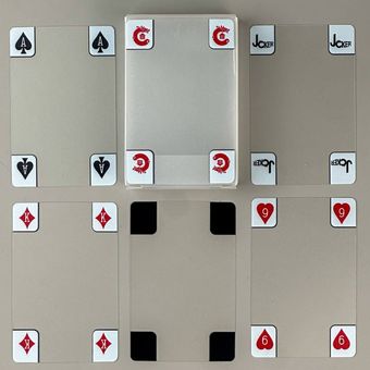 کارت بازی مدل شیشه ای