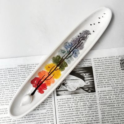 جاعودی سرامیکی طرح درخت هفت چاکرا