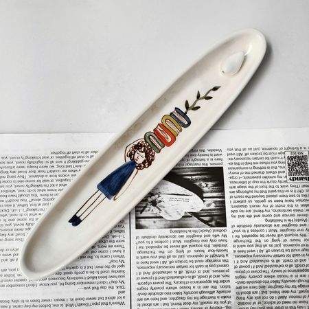 جاعودی سرامیکی طرح نهال و کتاب