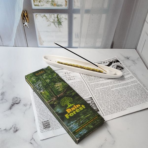 عود دست ساز هندی رایحه رین فارست برند نابیلا