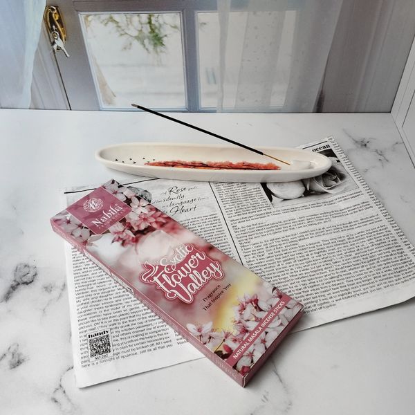 عود دست ساز هندی رایحه اگزوتیک فلاور ولی برند نابیلا