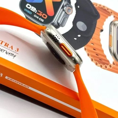ساعت هوشمند 7 بند مدل KW56 ultra 3 به همراه ایرپاد
