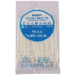 بست کمربندی MBP MS-100-M 2.5*100mm بسته 100 عددی