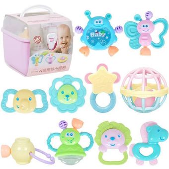 پک جغجغه baby rattle هشت تکه سیسمونی مانی نی