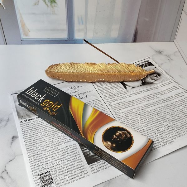 عود دست ساز هندی رایحه بلک گلد برند ناندیتا