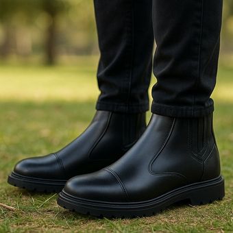 نیم بوت مردانه مدل sevin کد 6427