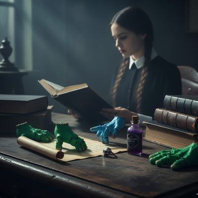 جا کلیدی دست هیولا Wednesday