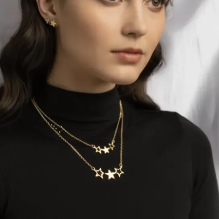 نیم ست استیل ستاره شاین سندبلاست رنگ ثابت