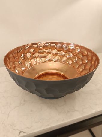 میوه خوری مسی چکش خورده