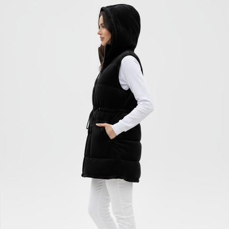 پافر سیلیکونی پشم شیشه و کلاهدار ضدآب زنانه دخترانه