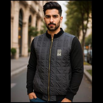 کاپشن مردانه مدل sorena(طوسی)کد 6437