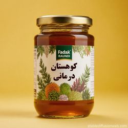 عسل طبیعی کوهستان فدک- 1 کیلوگرم