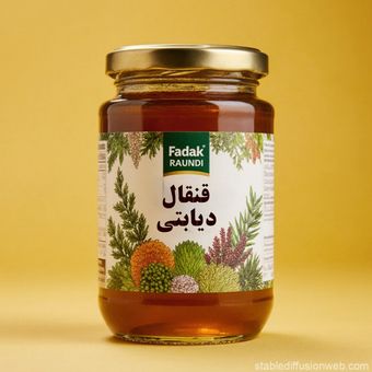 عسل قنقال دیابتی فدک - 1 کیلو گرم