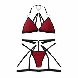 ست سوتین و شورت فانتزی هارنس دار