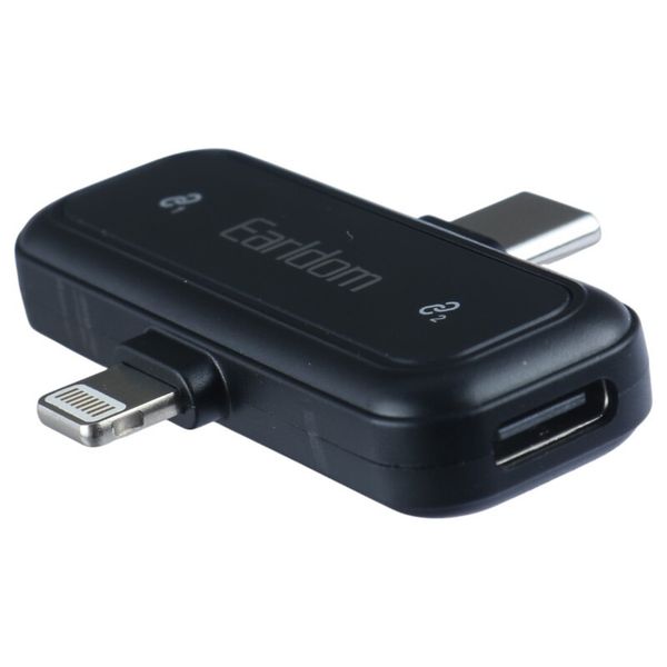 میکروفون یقه ای بی سیم Earldom ET-MC17 Type-C / Lightning