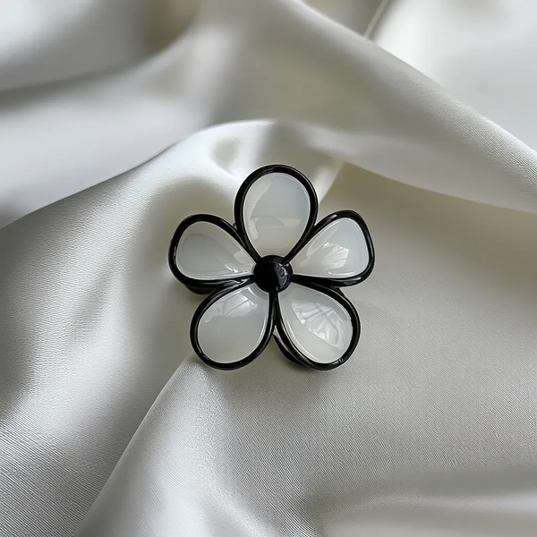 کلیپس مو طرح گل پنج پر