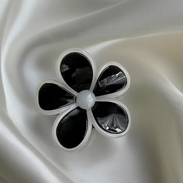 کلیپس مو طرح گل پنج پر