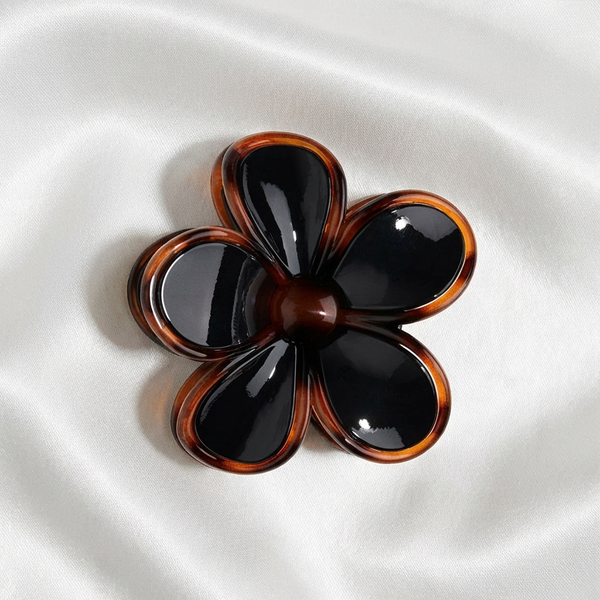 کلیپس مو طرح گل پنج پر