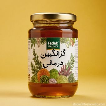 عسل گزانگبین طبیعی - 1 کیلو گرم